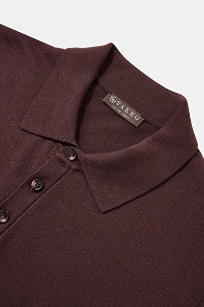 BRICK POLO NECK TRICOT 3