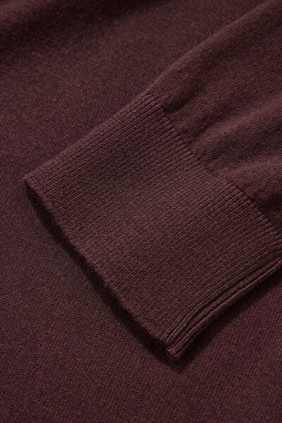 BRICK POLO NECK TRICOT 4