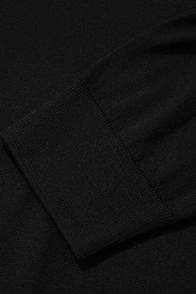 BLACK 1/2 TURTLENECK TRICOT 4