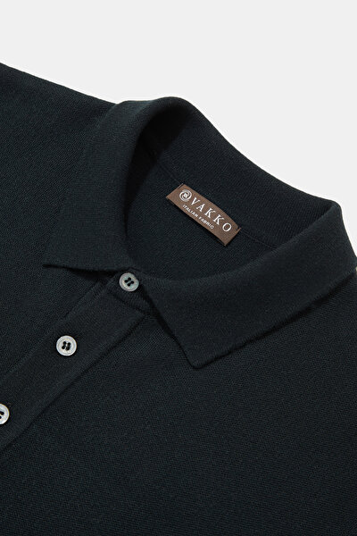 BLACK POLO NECK TRICOT 3