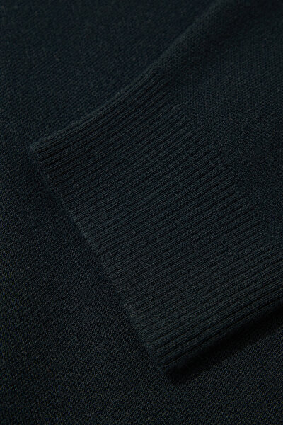 BLACK POLO NECK TRICOT 4