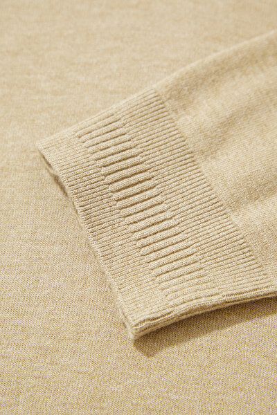 CAMEL V NECK TRICOT 4