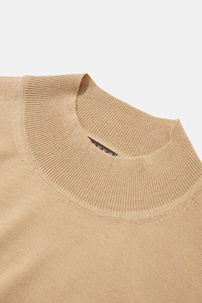 CAMEL 1/2 TURTLENECK TRICOT 3