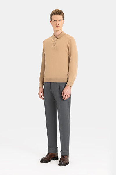 CAMEL POLO YAKA TRİKO 3