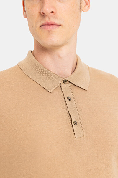 CAMEL POLO YAKA TRİKO 4