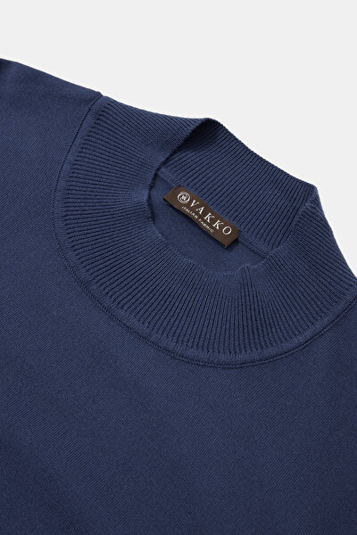 INDIGO 1/2 TURTLENECK TRICOT 3