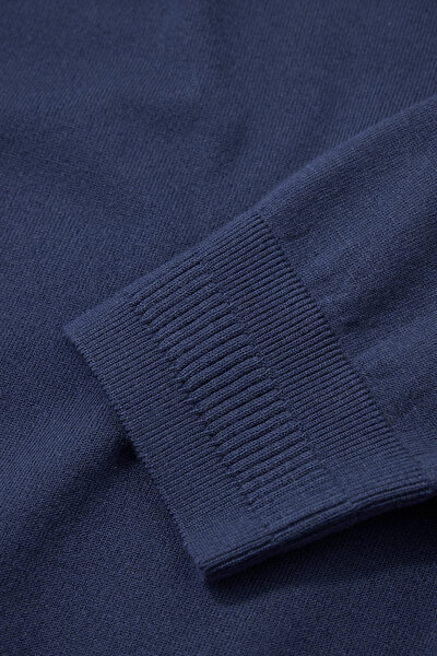 INDIGO 1/2 TURTLENECK TRICOT 4
