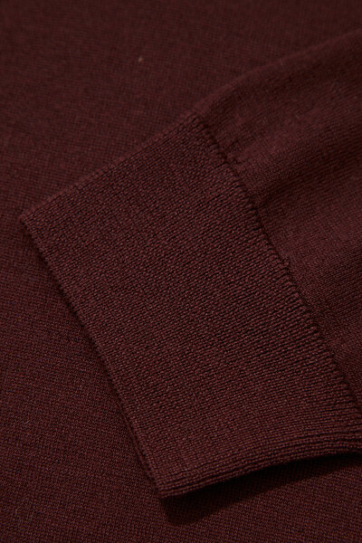BORDO POLO YAKA TRİKO 4
