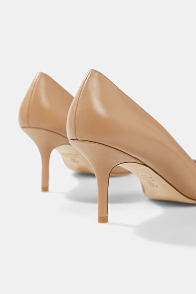 BEIGE LEATHER SHOES 4