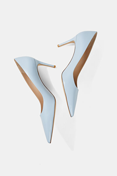 LIGHT BLUE LEATHER SHOE 5