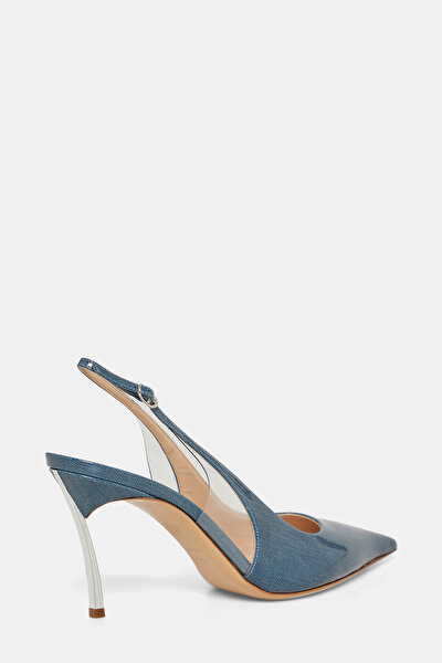 BLUE PATENT LEATHER SHOE 3