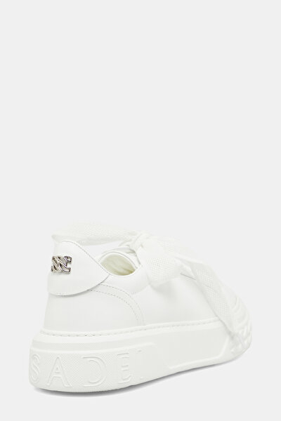 BEYAZ DERİ SNEAKER 3