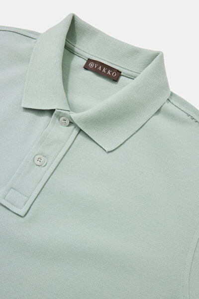 MINT POLO NECK SHORT SLEEVE TSHIRT 3