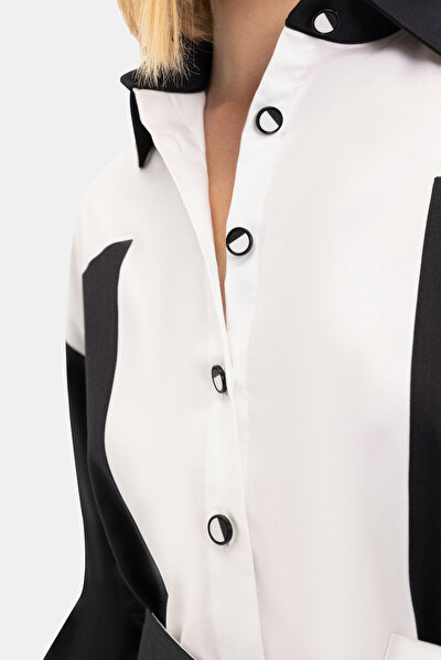 WHITE LONG SLEEVE SHORT DRESS 5