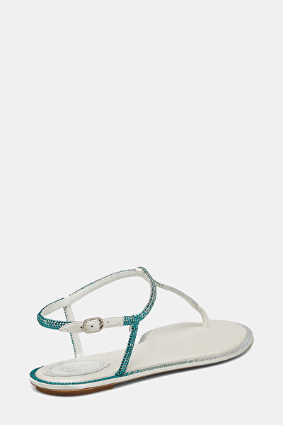 EMERALD LEATHER SANDALS 3