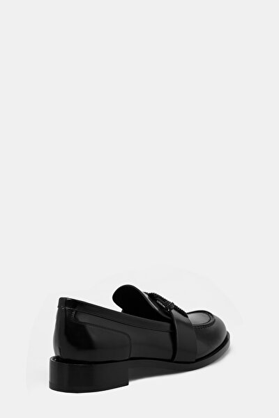 BLACK LEATHER SHOES 3