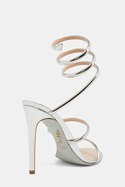 SILVER LEATHER SHOE 3