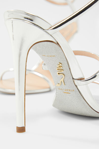 SILVER LEATHER SHOE 4