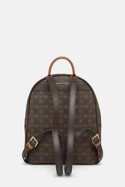TAN MONOGRAM BAG 3