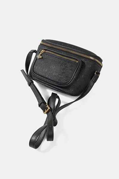 BLACK MONOGRAM BAG 5