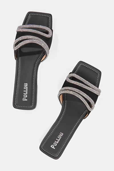 BLACK SUEDE SLIPPER 5