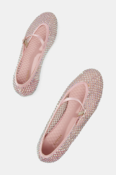 PINK FLAT SHOES 4