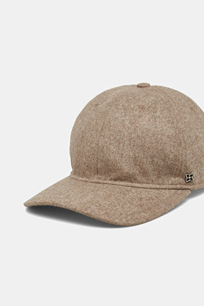 MINK PLAIN FLANNEL WOOL HAT 3