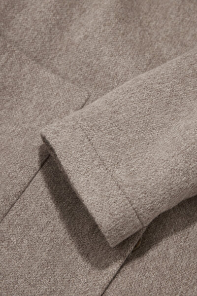 MINK WOOL OVERCOAT 5