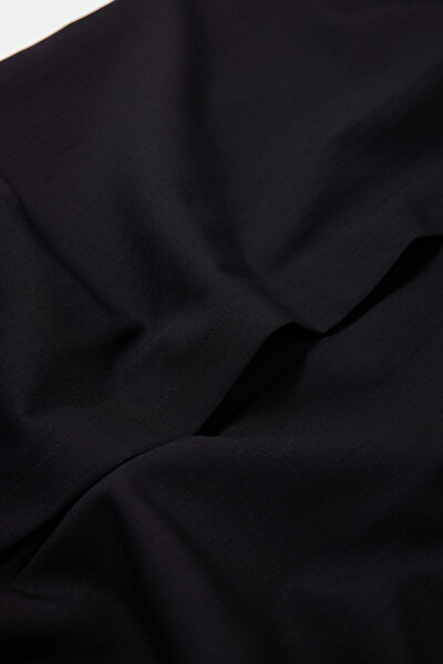 BLACK WOOL JUMPSUİT 4
