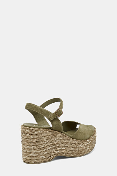 KHAKI LEATHER SHOES 3