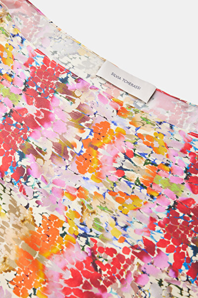 MULTİCOLOR FLORAL PATTERN LONG SLEEVE BLOUSE 3