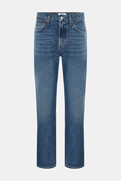 BLUE STRAIGHT CUT TROUSERS 8