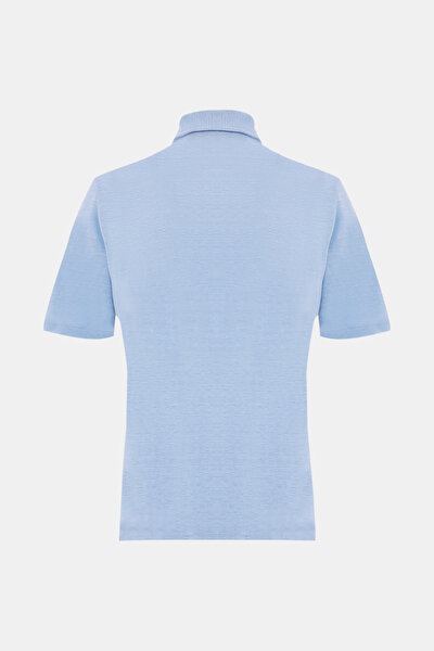 MAVİ POLO YAKA KISA KOLLU T-SHIRT 5