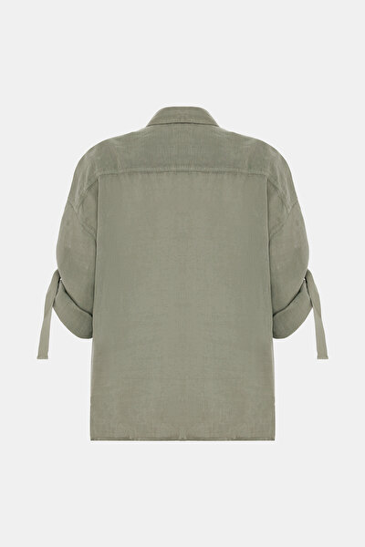 KHAKI LONG SLEEVE SHIRT 8