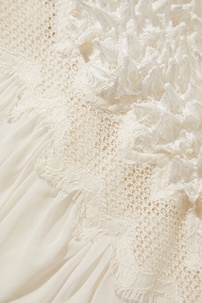 CREAM MİDİ DRESS 5