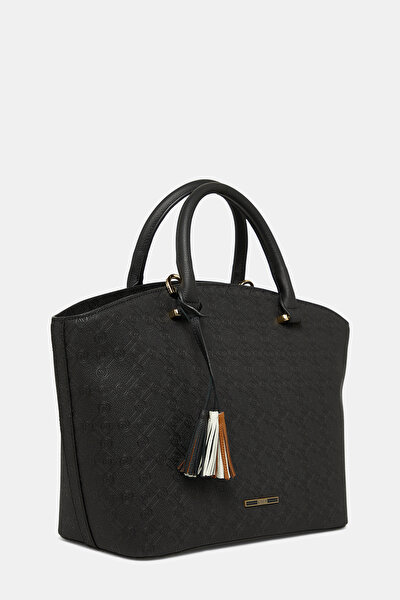 BLACK MONOGRAM BAG 3