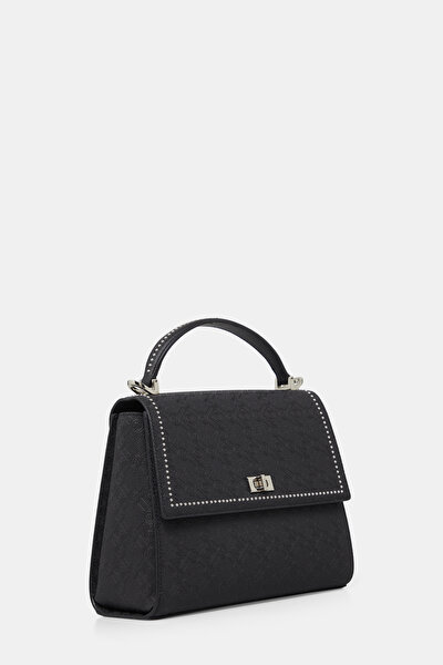 BLACK MONOGRAM BAG 3