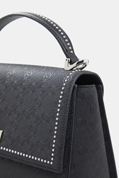 BLACK MONOGRAM BAG 5