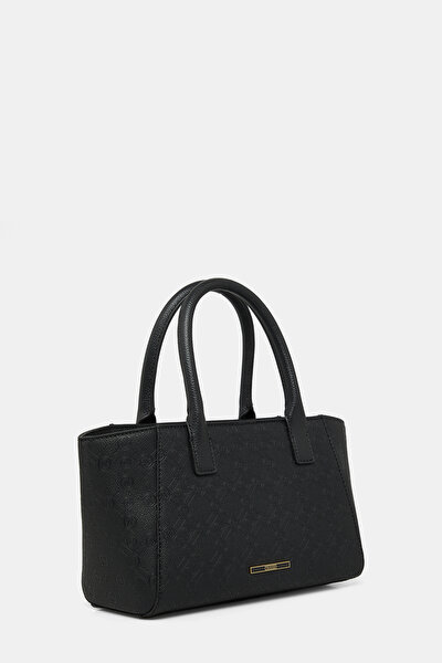 BLACK MONOGRAM BAG 3