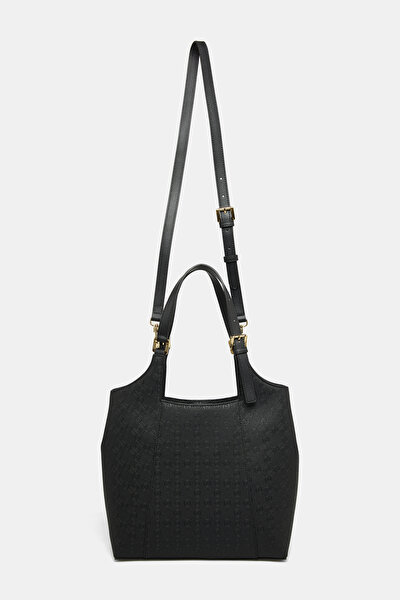 BLACK MONOGRAM BAG 3