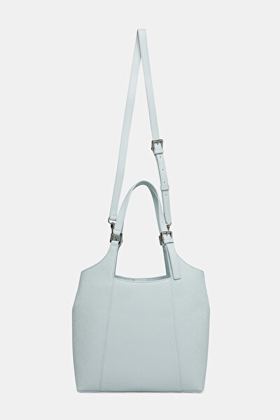 CREAM MONOGRAM BAG 3