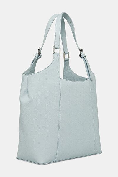 CREAM MONOGRAM BAG 4