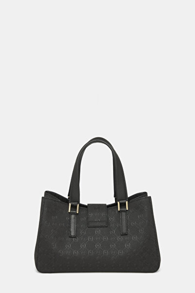 BLACK MONOGRAM BAG 4