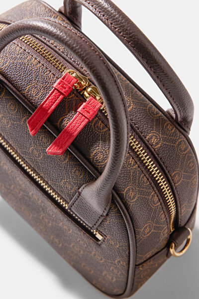 BEIGE MONOGRAM BAG 5