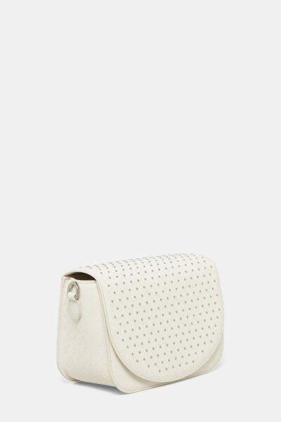 CREAM MONOGRAM BAG 3