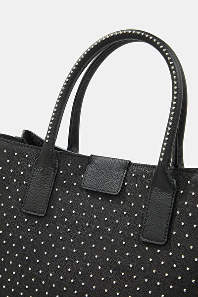 BLACK MONOGRAM BAG 4