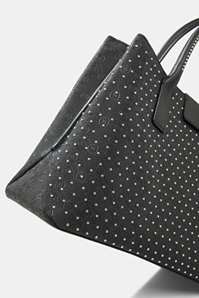 BLACK MONOGRAM BAG 5