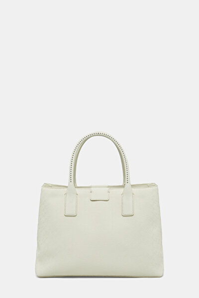 CREAM MONOGRAM BAG 3