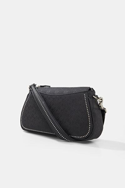BLACK MONOGRAM BAG 5
