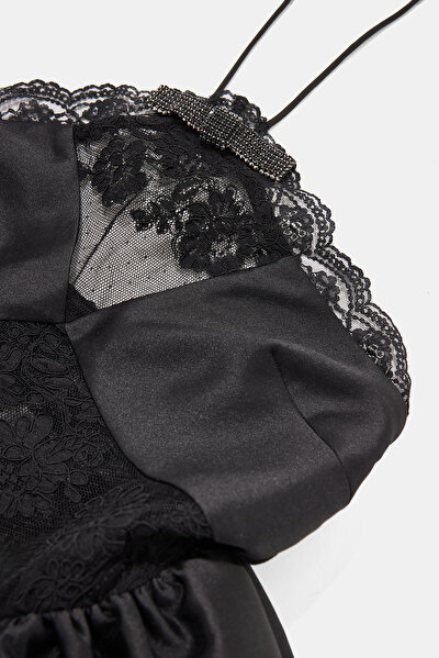 BLACK MİNİ DRESS 3